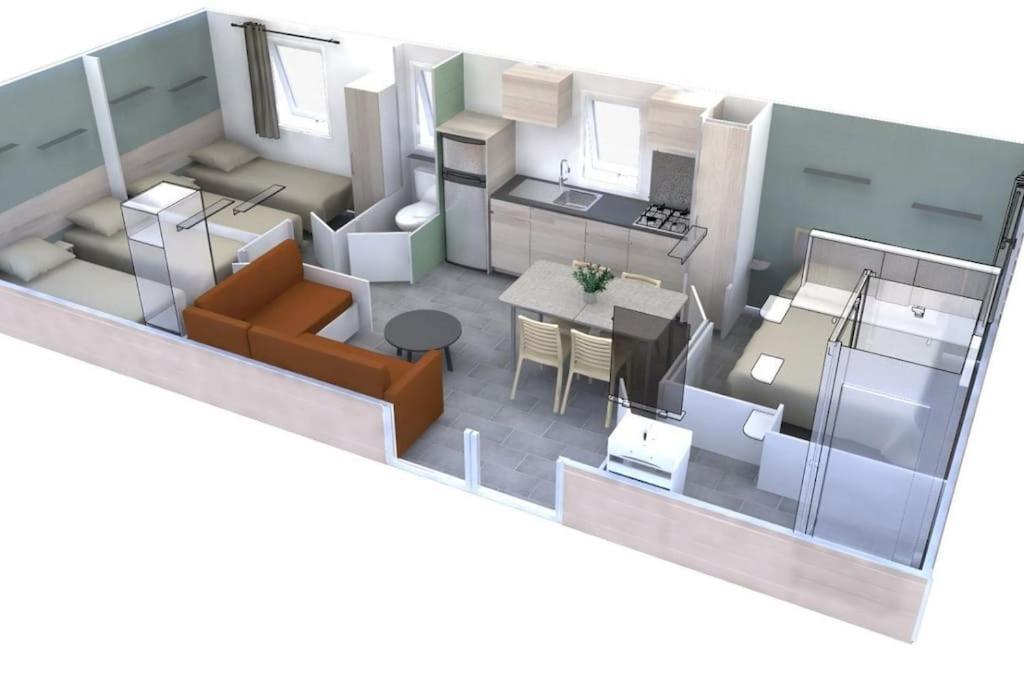 Calvi Mobil-Home Neuf Particulier Sur Camping Lumio  Dış mekan fotoğraf